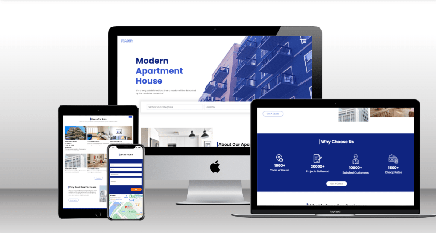 Get Your property and House selling website for Real State business